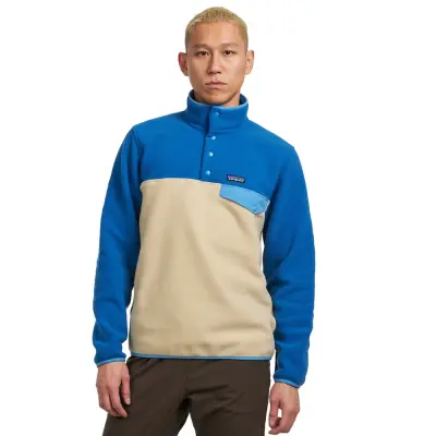 Patagonia M Lw Synch Snap-T P/O Nautilus Tan