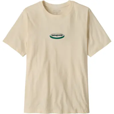 Patagonia Men's '95 Oval Logo T-Shirt Undyed Natural