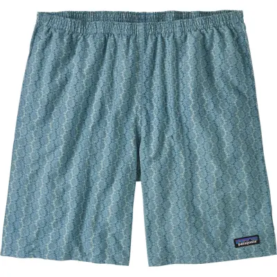 Patagonia Mens Baggies Longs - 7 in. Kaleidoscope: Still Blue
