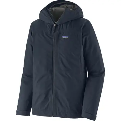 Patagonia Men's Boulder Fork Rain Jacket Smolder Blue