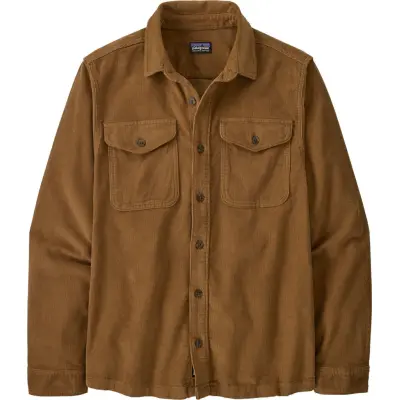 Patagonia Men's Corduroy Shirt Coriander Brown
