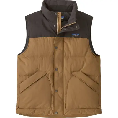 Patagonia Men's Downdrift Vest Coriander Brown
