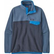 Patagonia Men's Lightweight Synchilla Snap-T Fleece Pullover Smolder Blue