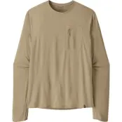 Patagonia Men's Long Sleeved Capilene Cool Sun Shirt Seabird Grey - Light Seabird Grey X-dye