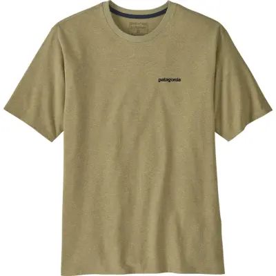 Patagonia Men's P-6 Logo Responsibili-Tee P-6 Outline: Gumtree Green