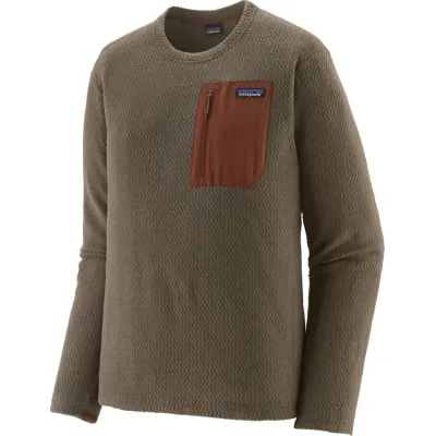 Patagonia Men's R1 Air Crew Marlow Brown