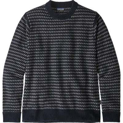 Patagonia Men's Recycled Wool Sweater Classic Navy