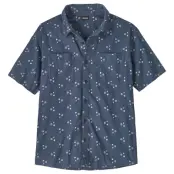 Patagonia M's Back Step Shirt Bouquet: Dolomite Blue