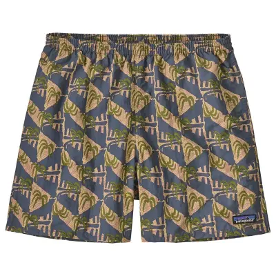 Patagonia M's Baggies Shorts - 5 in. Jaguar Geo: Dolomite Blue - XL