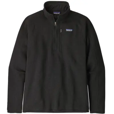 Patagonia M's Better Sweater 1/4 Zip Black