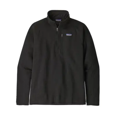 Patagonia M's Better Sweater 1/4 Zip Black