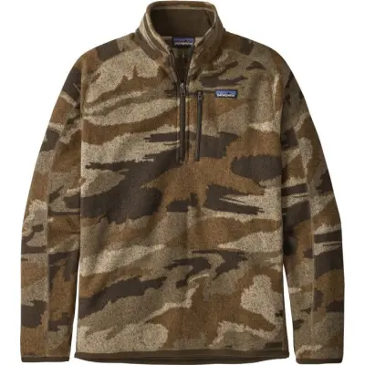 Patagonia M's Better Sweater 1/4 Zip Classic Tan