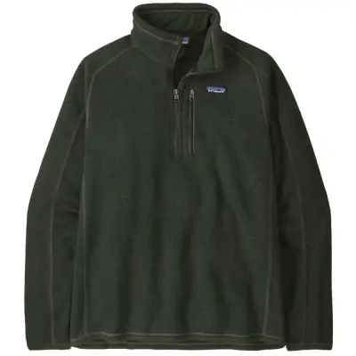 Patagonia M's Better Sweater 1/4 Zip Old Growth Green
