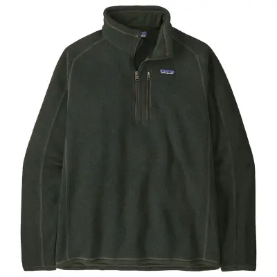 Patagonia M's Better Sweater 1/4 Zip Old Growth Green - S