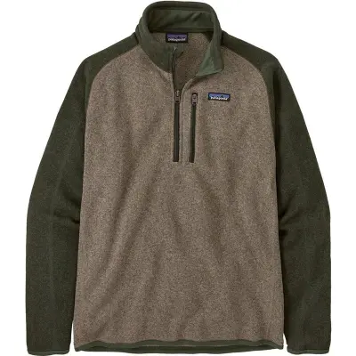 Patagonia M's Better Sweater 1/4 Zip Seabird Grey - M