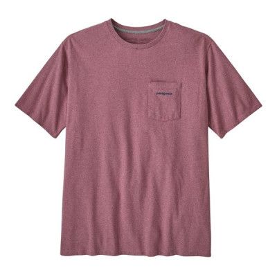 Patagonia M's Boardshort LogoPocket Responsibili-Tee Evening Mauve