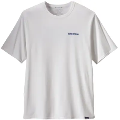 Patagonia M's Cap Cool Daily Graphic Shirt Boardshort Logo White