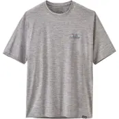 Patagonia M's Cap Cool Daily Graphic Shirt'73 Skyline: Feather Grey