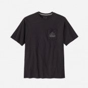 Patagonia M's Chouinard CrestPocket Responsibili-Tee Ink Black