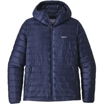 Patagonia M's Down Sweater Hoody Classic Navy