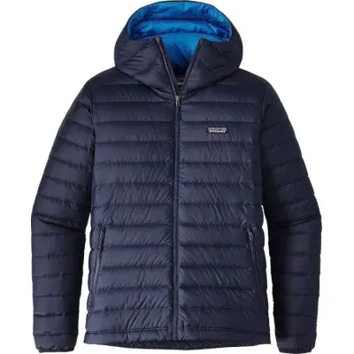Patagonia M's Down Sweater Hoody Navy Blue W Navy Blue (2017)