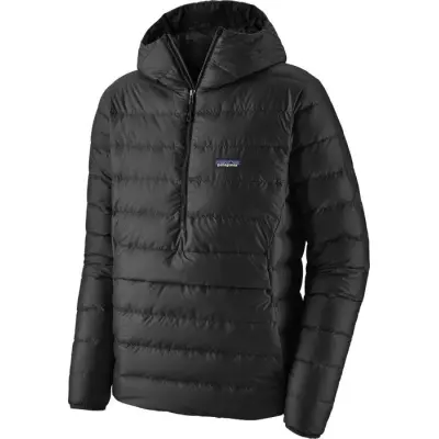 Patagonia M's Down Sweater Hoody Pullover Black