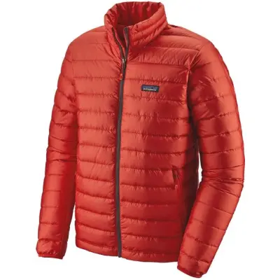 Patagonia M's Down Sweater Hot Ember