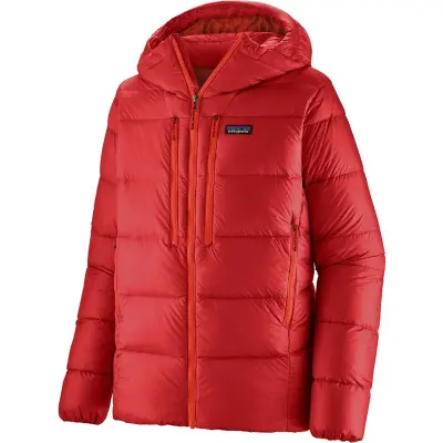 Patagonia M's Fitz Roy Down Hoody Amanita Red - XL