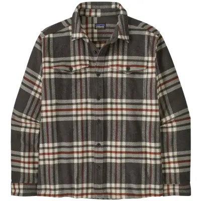 Patagonia M's Fjord Flannel Shirt Catch: Ink Black