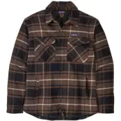 Patagonia M's Lightweight Insulated Fjord Flannel Shirt Outdoor Molasses Brown