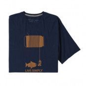 Patagonia M's Live Simply Happy Hour Organic T-Shirt