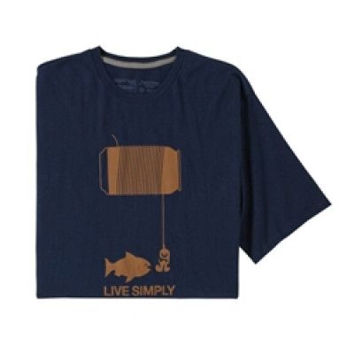 Patagonia M's Live Simply Happy Hour Organic T-Shirt