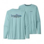 Patagonia M's L/S Cap Cool Daily Fish Graphic Shirt