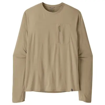 Patagonia M's L/S Cap Cool Sun Shirt Seabird Grey - Light Seabird Grey X Seabird Grey - Light Seabird Grey X XL