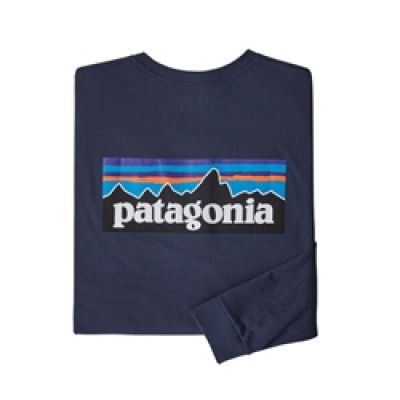 Patagonia M's L/S P-6 Logo Responsibili-Tee