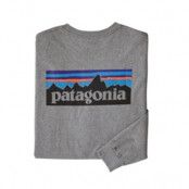Patagonia M's L/S P-6 Logo Responsibili-Tee