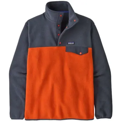 Patagonia M's LW Synch Snap-T P/O Pollinator Orange