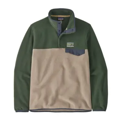 Patagonia M's LW Synch Snap-T P/O Seabird Grey