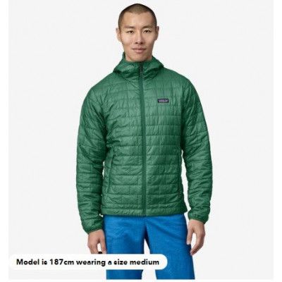 Patagonia M's Nano Puff Hoody Conifer Green