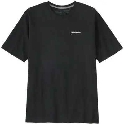 Patagonia M's P-6 Logo Responsibili-Tee Black