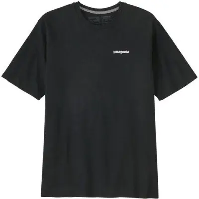 Patagonia M's P-6 Logo Responsibili-Tee Black