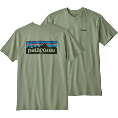 Patagonia M's P-6 Logo Responsibili-Tee Celadon