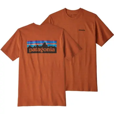 Patagonia M's P-6 Logo Responsibili-Tee Copper Ore