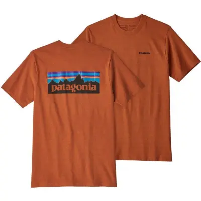 Patagonia M's P-6 Logo Responsibili-Tee Copper Ore