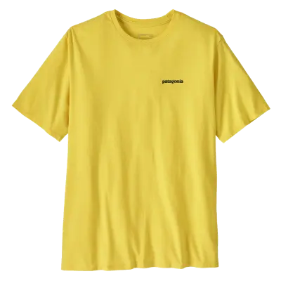 Patagonia M's P-6 Logo Responsibili-Tee P-6 Outline: Lemon Zest