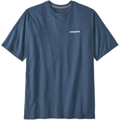 Patagonia M's P-6 Logo Responsibili-Tee Utility Blue