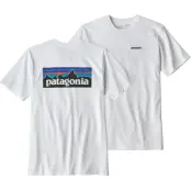 Patagonia M's P-6 Logo Responsibili-Tee White (2021)