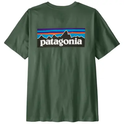Patagonia M's P-6 Logo T-Shirt Canopy Green
