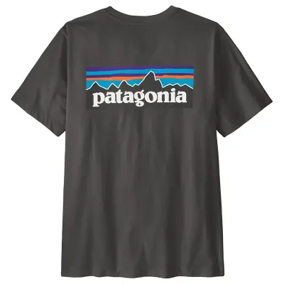 Patagonia M's P-6 Logo T-Shirt Ink Black Ink Black S