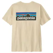 Patagonia M's P-6 Logo T-Shirt Undyed Natural